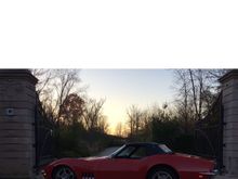 1968 Base Corvette Convertible 
327/300 3spd automatic, PS