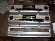 Almost final covers for R66. If Grandma is happy so is everyone. Also have a good cover for hot adjustment of valves.