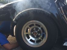 Right rear brake draging and burning,,,, fortunately,  all ebded well,,