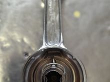 - Is this window crank clip on in the correct direction? 
- Door lock knob clip direction?
