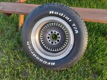 How could I black out white lettering on new tires? I was thinking a black magic marker or maybe black shoe polish.