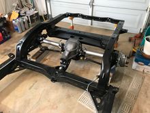 Rear suspension all pretty and new.