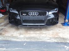 OK So it is not a Z06 grille but he egg crates are similar to the Z06s.