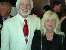 Eddie and Ercie at our induction into the Texas Motorsports Hall of Fame in 2007