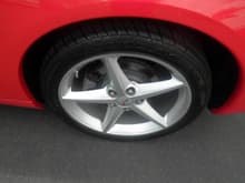 2011 C6 Corvette Coup - Exterior Body - Front Passenger Side Wheel