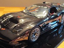 GMP 1/12 scale C5-R in black chrome. Made specially for the Corvette Racing team members only 36 of these were made. This one is serial #0009.