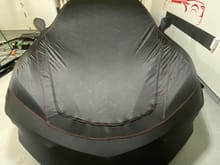 #13 GM Brand C8 Car Cover with imprinted C8 Logos. 