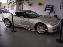My Z06 at the dealer