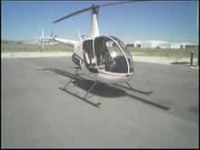 The First R22 I learned to fly in, had almost 40 hours in this one.