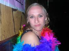 having fun at a bar