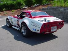 1968 Race Inspired Vette (rear view)