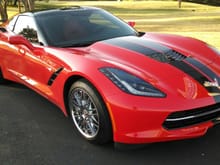 My C7 After wheels & Stripes