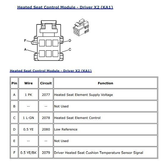 2007 driver heated seat issue CorvetteForum Chevrolet Corvette