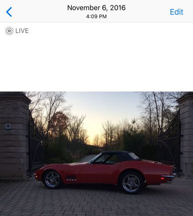 1968 Base Corvette Convertible 
327/300 3spd automatic, PS
