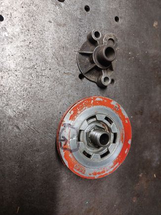 I am afraid to try to repair it with JB Weld, guess it is trash.
