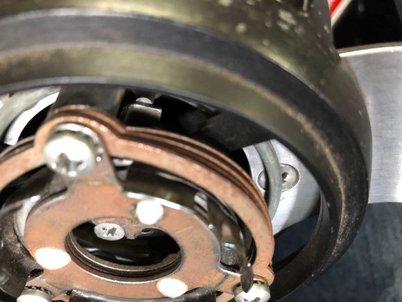 You can see the spacers
