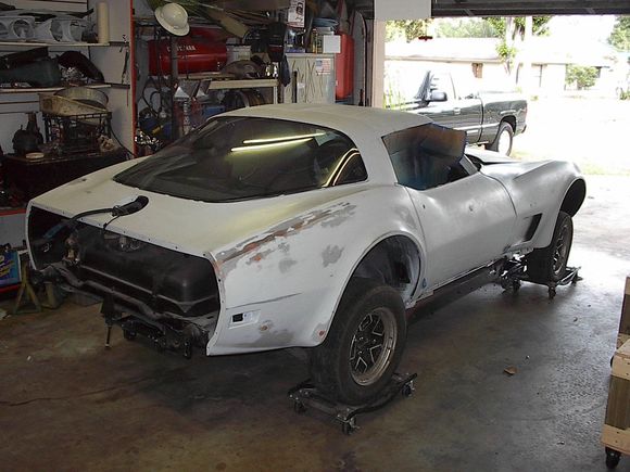 prior to body removal