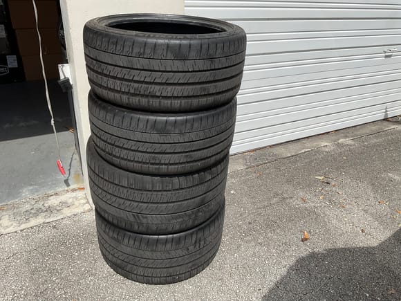 Michelin all weather C8 tires
