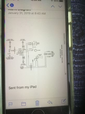 If the relay is pulsing, then I would get any horn and connect it two the two wires going to the existing plastic horn.  