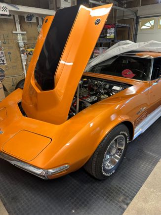 Ontario orange fire mist mostly original paint.