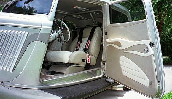 The Headliner Matches the Flame Motif