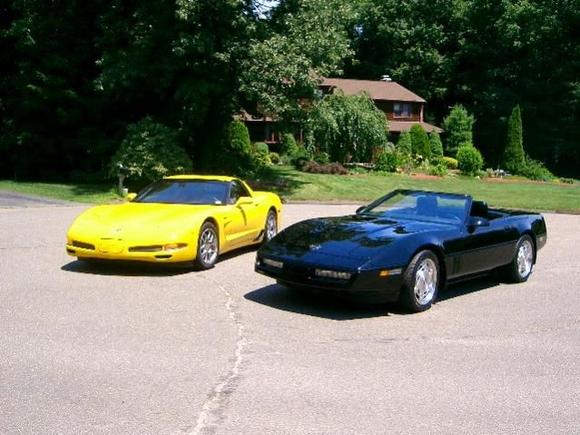 2003 Z06 &amp; 1989 Convertible
