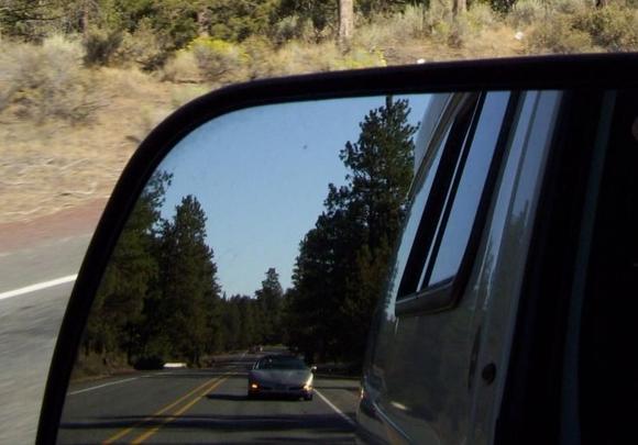 rear view