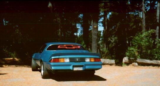 Ray's 1979 Z/28 back view