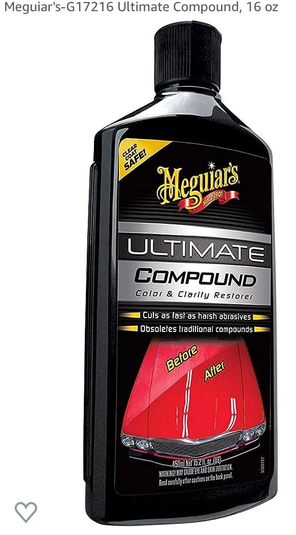 Meguiar's-G17216 Ultimate Compound, 16 oz
