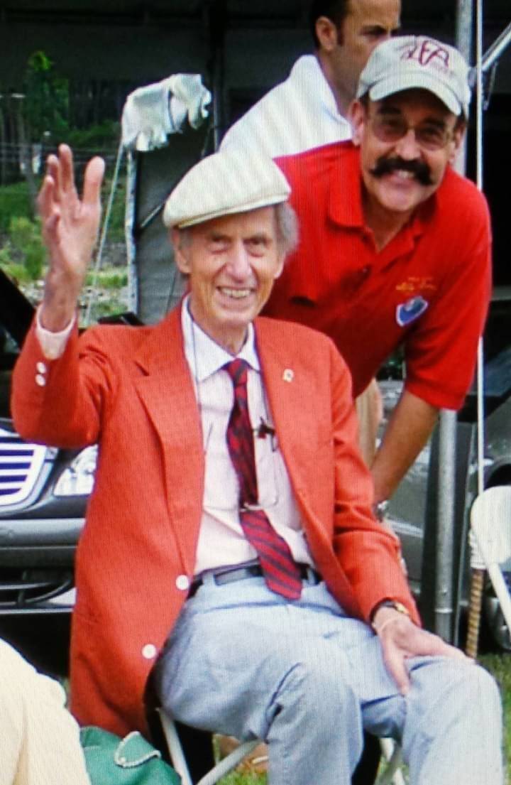 At the Greenwich Concours.   RIP my friend. 