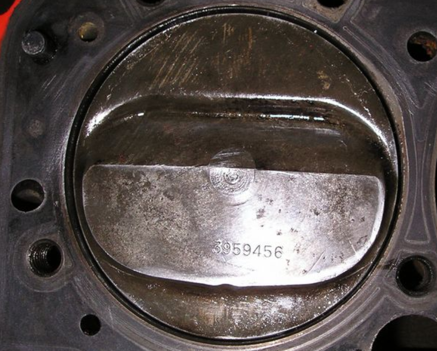 Here is an original 1970 LT-1 pop up piston. Maybe 1/4