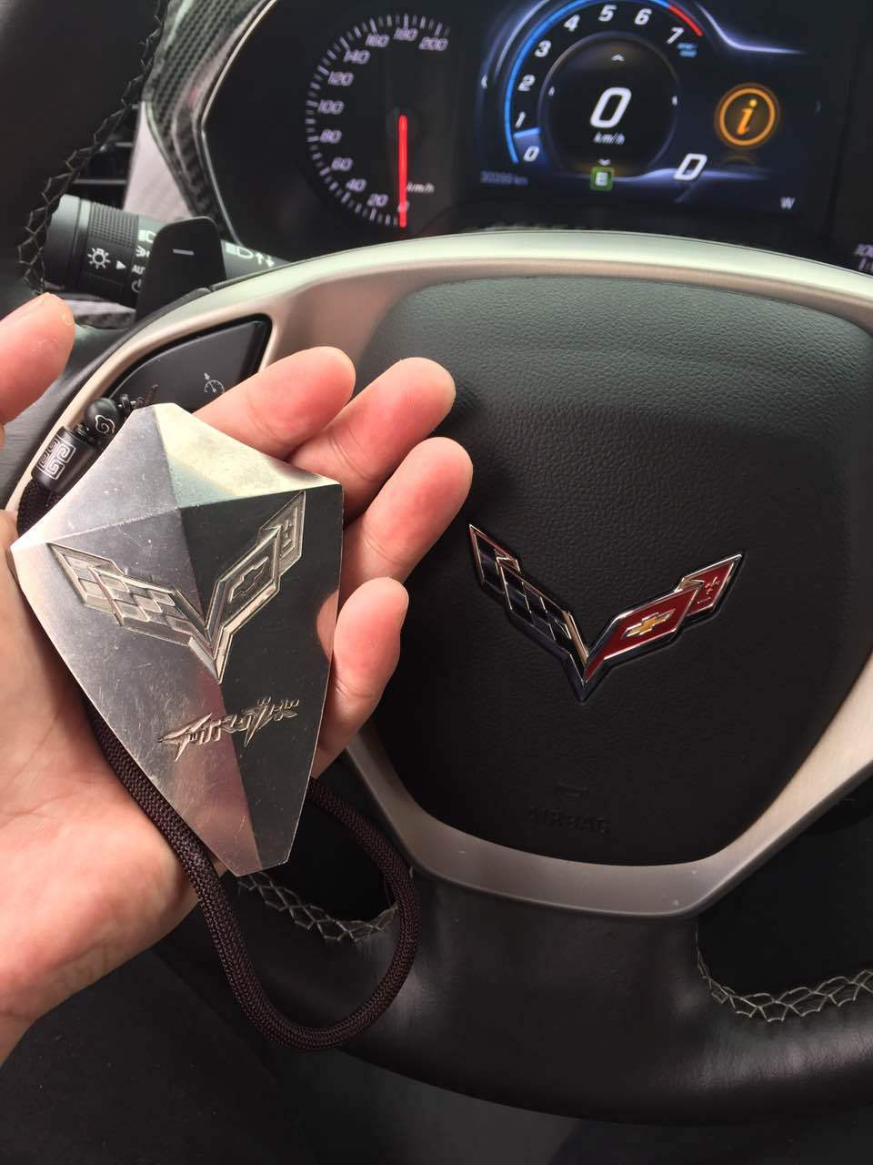 Corvette C7 SDY Craft Custom Key Fob - CorvetteForum - Chevrolet