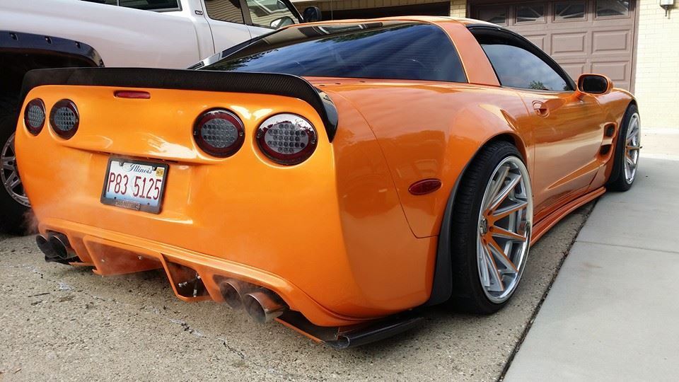 FS Custom C5 Rear Bumper w/Diffuser CorvetteForum Chevrolet