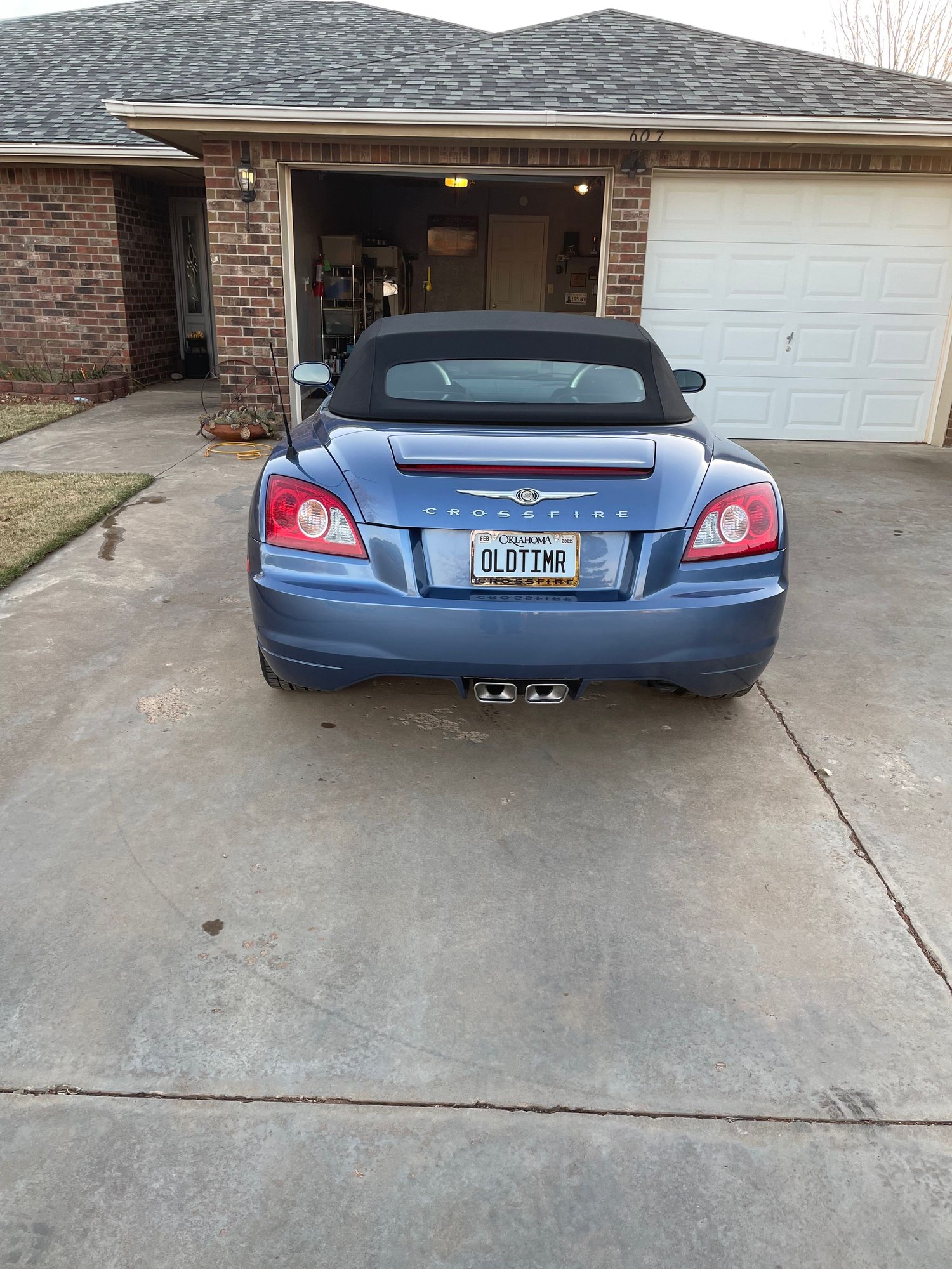 2005 Chrysler Crossfire - 2005 Crossfire - Used - VIN 1C3AN65LX5X038270 - 41,500 Miles - 6 cyl - 2WD - Automatic - Convertible - Blue - Thomas, OK 73669, United States