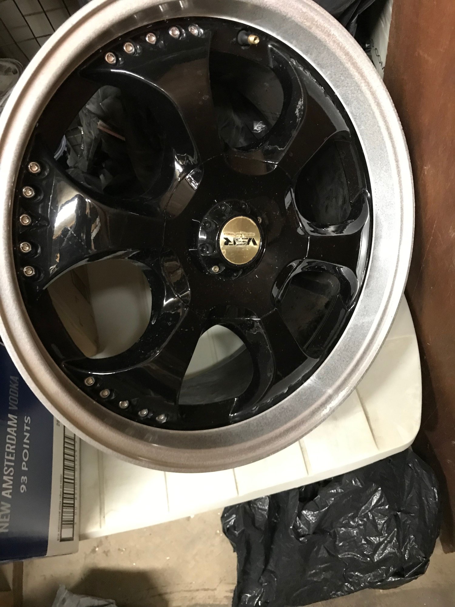 Wheels and Tires/Axles - (4) black 18” rims, no tires - Used - All Years Chrysler Crossfire - Pittsburgh, PA 15232, United States