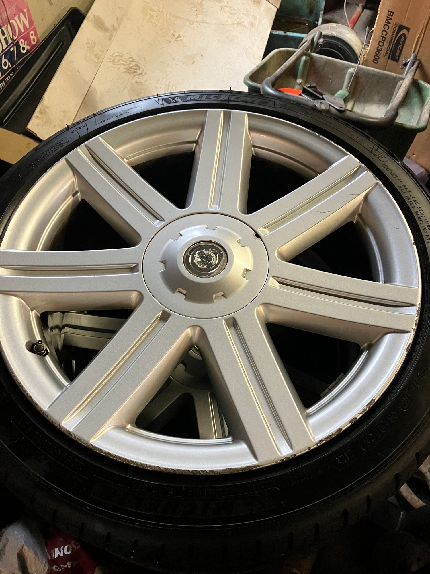Wheels and Tires/Axles - Crossfire limited rims, new Michelin pilot sport tires - Used - 2004 to 2009 Chrysler Crossfire - Fort Wayne, IN 46818, United States