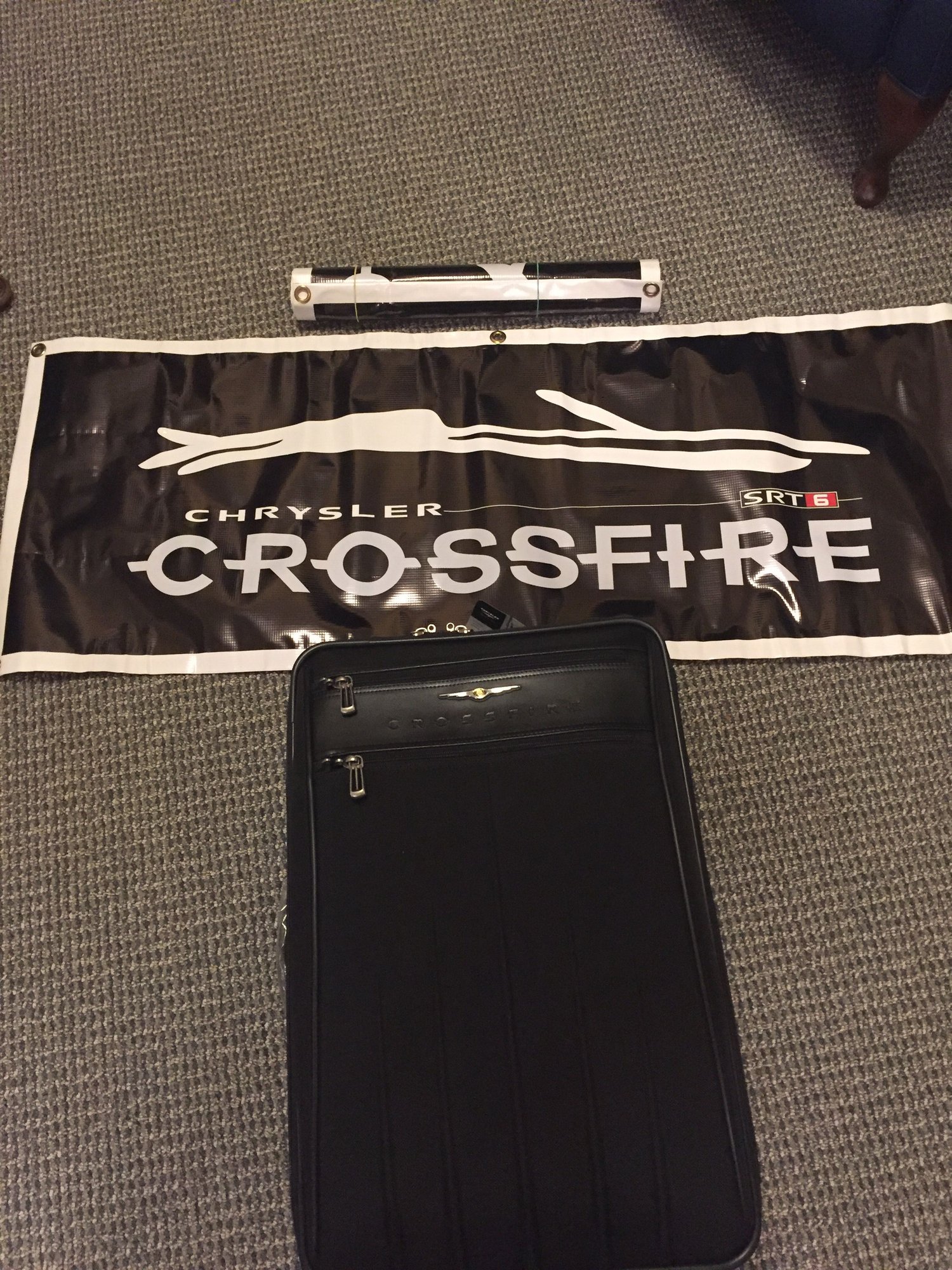 Accessories - SRT-6 Crossfire Touring Luggage set and banners - New - 2005 Chrysler Crossfire - Lynchburg, TN 37359, United States