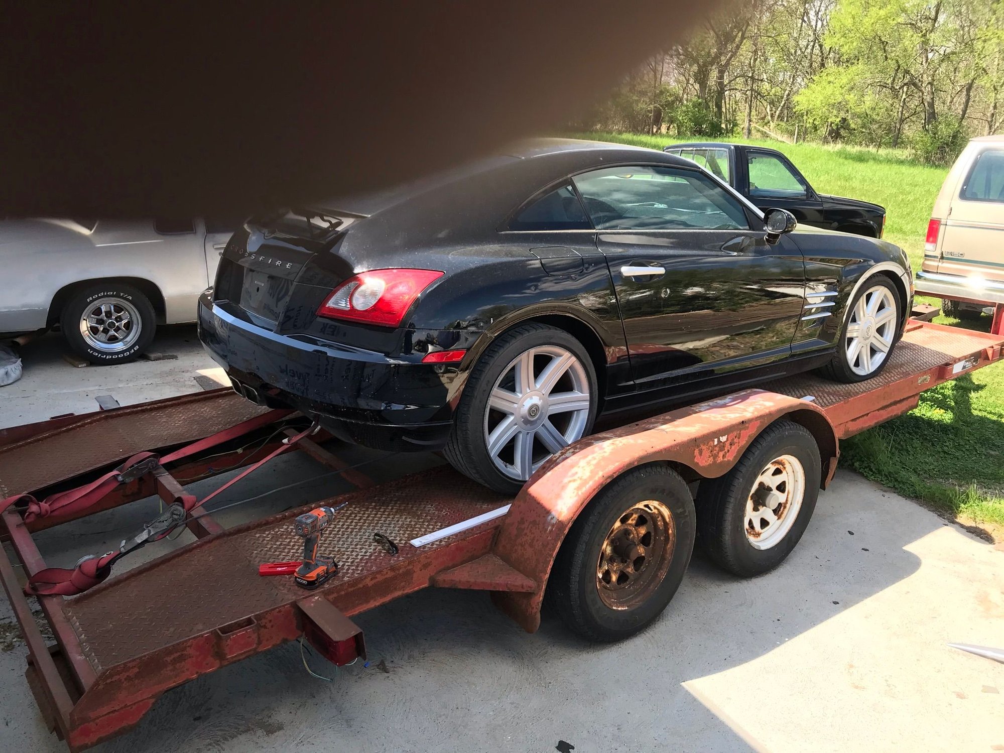 2005 Chrysler Crossfire - 2005 Crossfire Cpe.    3.7 Conversion - Used - VIN 1C3AN69LX5X029532 - 6 cyl - 2WD - Manual - Coupe - Black - Antioch, IL 60002, United States