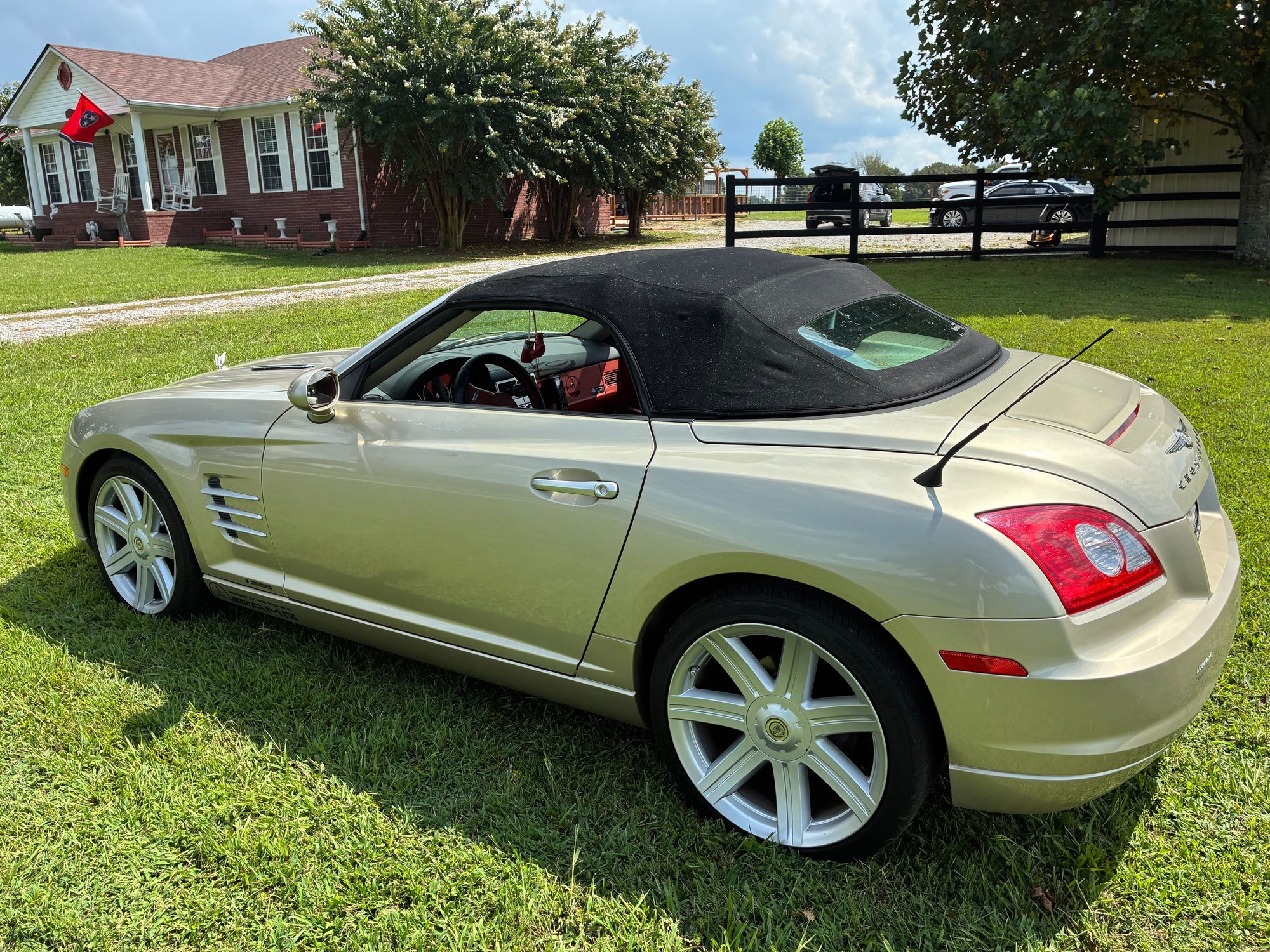 2008 Chrysler Crossfire - RARE Oyster Gold 2008 6 Speed - Used - VIN 1c3ln65l78x074608 - 49,950 Miles - 6 cyl - 2WD - Manual - Convertible - Gold - Lawrenceburg, TN 38464, United States