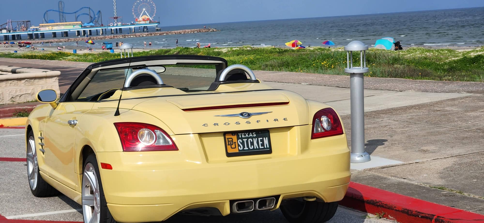 2005 Chrysler Crossfire - 05 Crossfire Roadster Limited - Yellow - Used - Galveston, TX 77550, United States