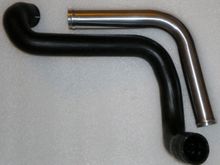 Mod ~Upper radiator hose, 75 degree x 1.5in alum