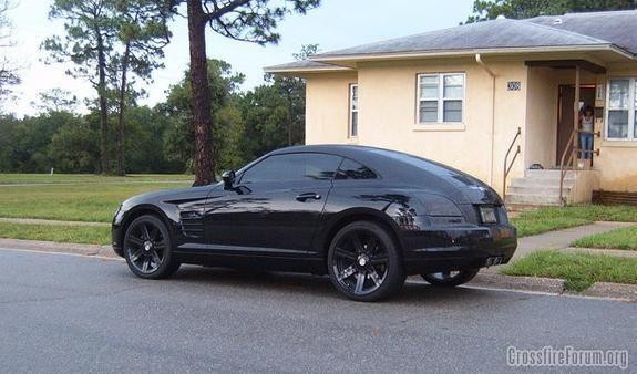 Chrysler Crossfire Wheels Black 1