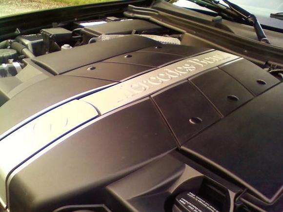 Mercedes W211 Engine Cover (Inspired by James1549) (Thank you James!)