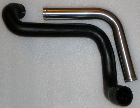 Mod ~Upper radiator hose, 75 degree x 1.5in alum