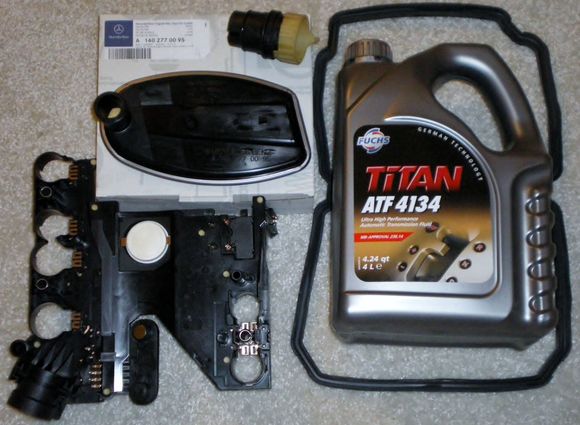 722.6 conductor plate kit, all MB, @ Amazon $166. 4L ATF $49 @ Ebay