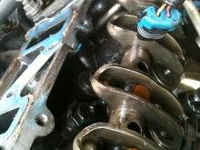 1 push rod missing, another one I already took out