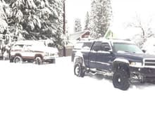 My truck and Bronco