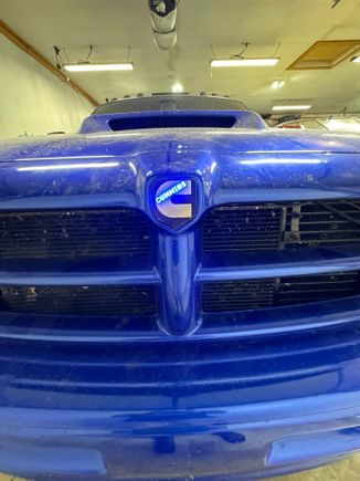 Cummins hood emblem 