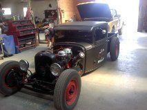 Uncles rat rod in our shop