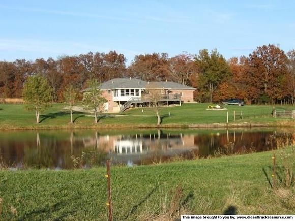 My house from pond dam